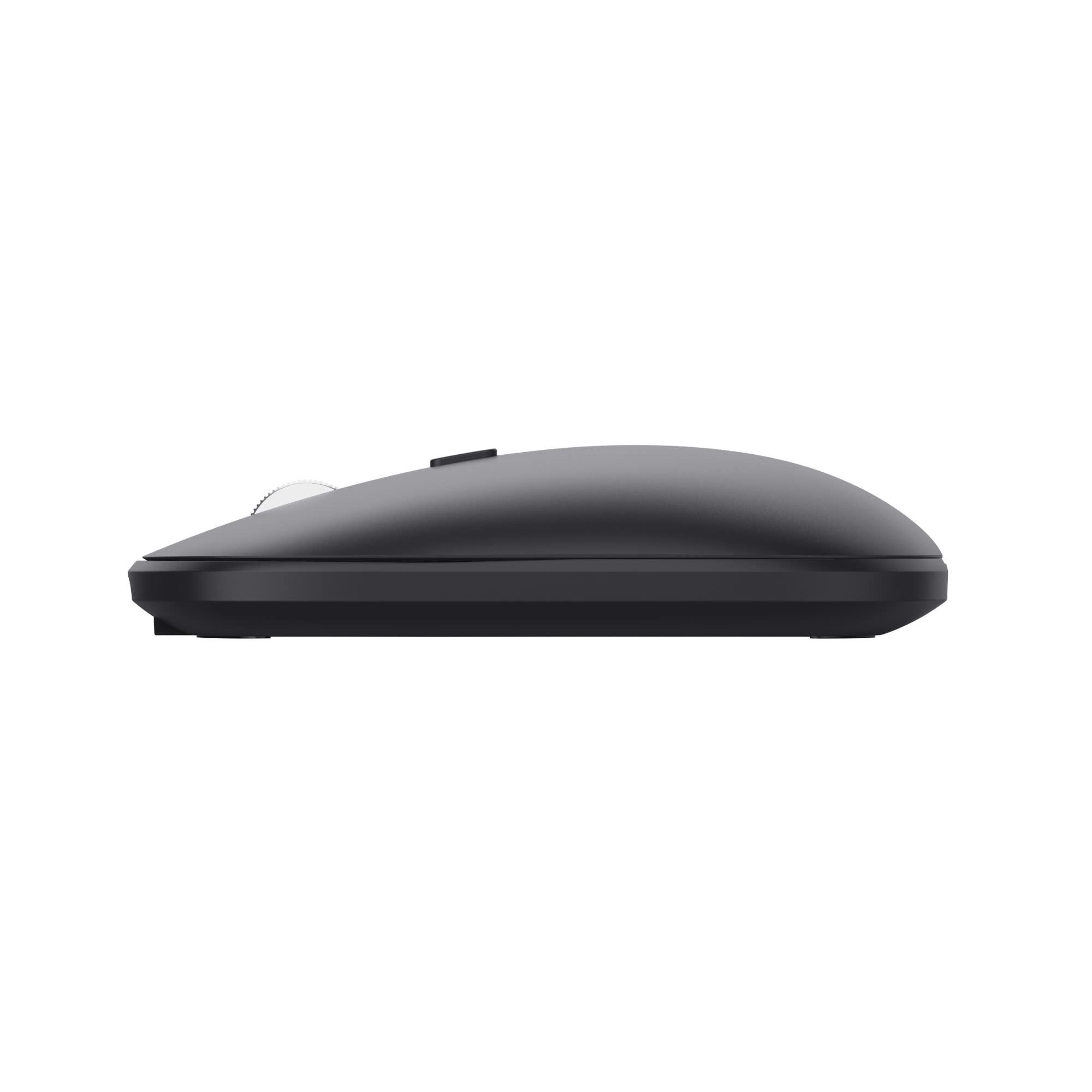 Trust Lyra Set Tastiera e Mouse Wireless Bluetooth, Layout Italiano QWERTY, 84% Plastica Riciclata, Tastiera Ricaricabile Multidispositivo per Laptop, PC, Mac, Tablet, iPad, Android, iOS – Nero
