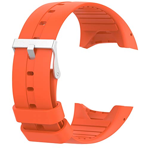 Correa de reloj de silicona Ryra compatible con POLAR M400/M430, transpirable, correa de repuesto