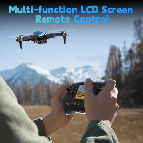 TTROARDS TT19LCD Drohne mit 4k Kamera für Erwachsene, FPV Drohne mit 2.8in LCD Bildschirm Berufstätige, Brushless Motor, 270°Hindernisvermeidung Höhenhaltung 3D Flip 5G RC Mini Quadcopter für Anfänger – Bild 4