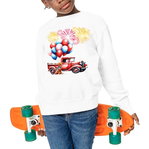 Vintage Patriotic Dog 4th of July Independence Memorial Day Adult Youth T-Shirt Hoodie Sweatshirt4