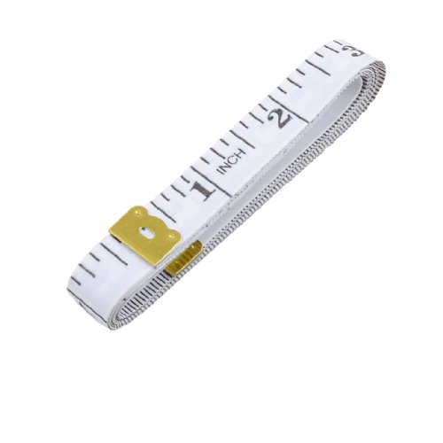Aexit 60Inch/150cm Flexible Tools & Home Improvement Tailor Cloth Height Measuring Ruler Tape White Black Tape Measures 5 Pcs