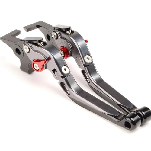 YUQUDGELKY Für YAMAHA TMAX 530 560 Tmax560 TMAX530 SX DX 2012-2025 2024 2023 Motorrad Aluminium Erweiterbar Folding Einstellbare Kupplung Bremshebel(Titan)