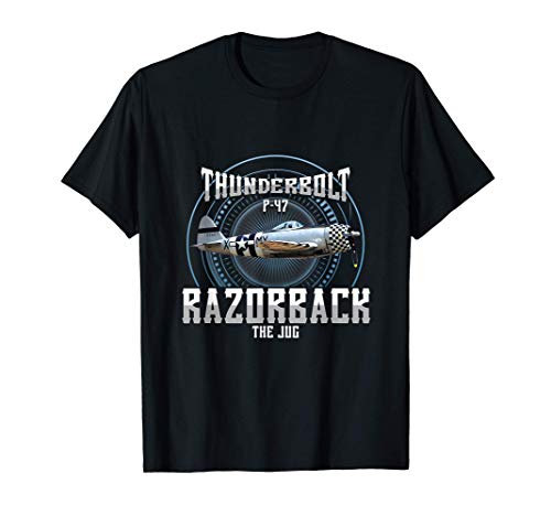 P-47 Thunderbolt WWII Airplane Camiseta