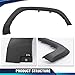 PIT66 Front Right Fender Flares Compatible with Toyota Tacoma 2016-2021 Right Passenger Side Wheel Arch Molding, 7587104060, TO1291109