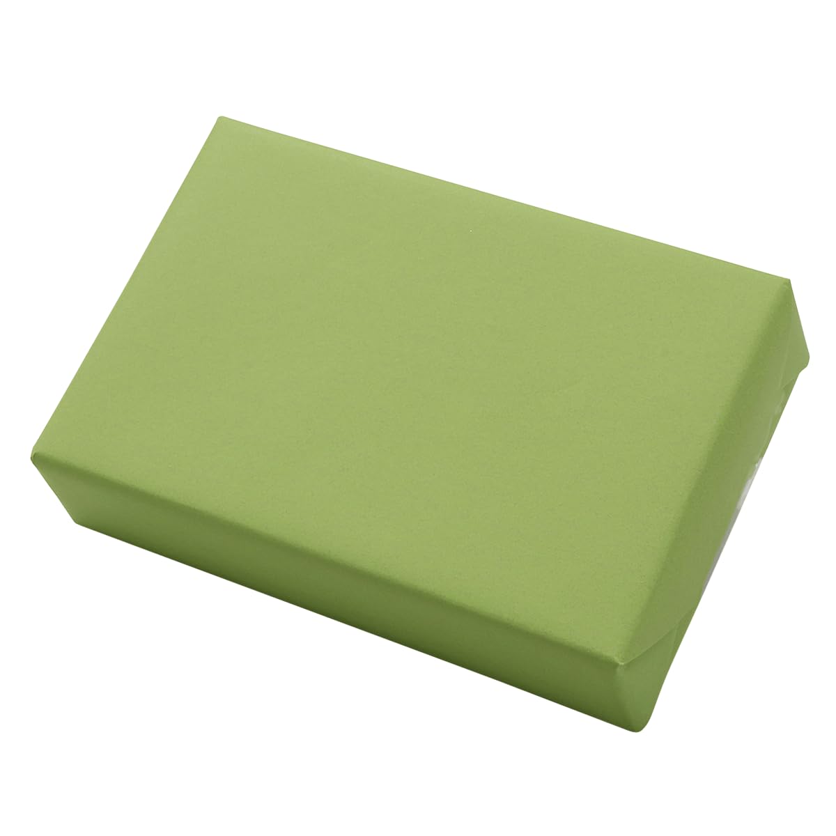 Doppelseitiges Geschenkpapier Kraftpapier eine Seite Grün, eine Braun 70 cm x 50 m Geschenk-Verpackung