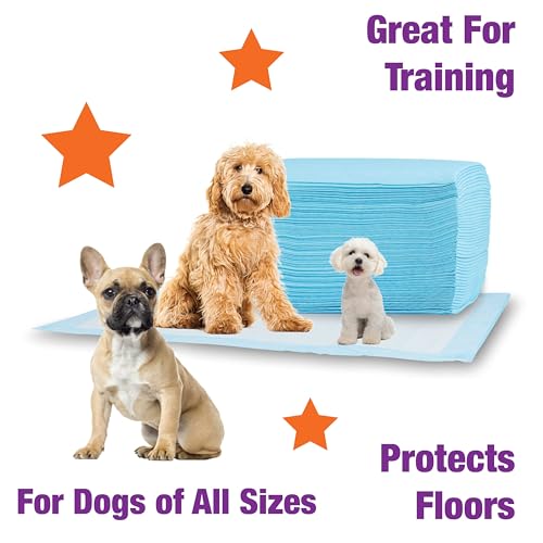 Image of Cudlie Training Pads for Dogs, 50 Count ,22 inchx22 inch| Puppy Pee Pads for Dogs | Absorbent Dog & Puppy Supplies for Dog Training and House Training