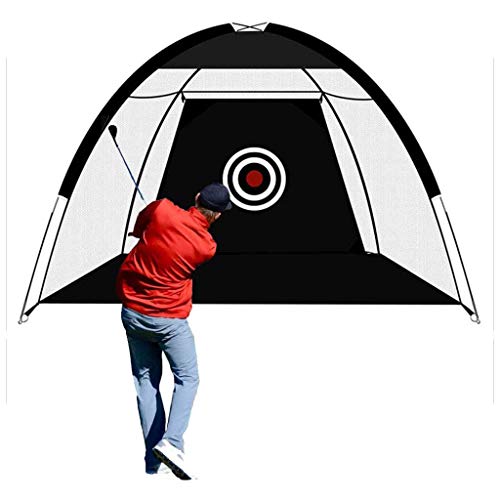 ゴルフヒッティングネット、折り畳み式ゴルフ練習ネット、ゴルフトレーニングネット ターゲットキャリーバッグ付き 屋内/屋外用