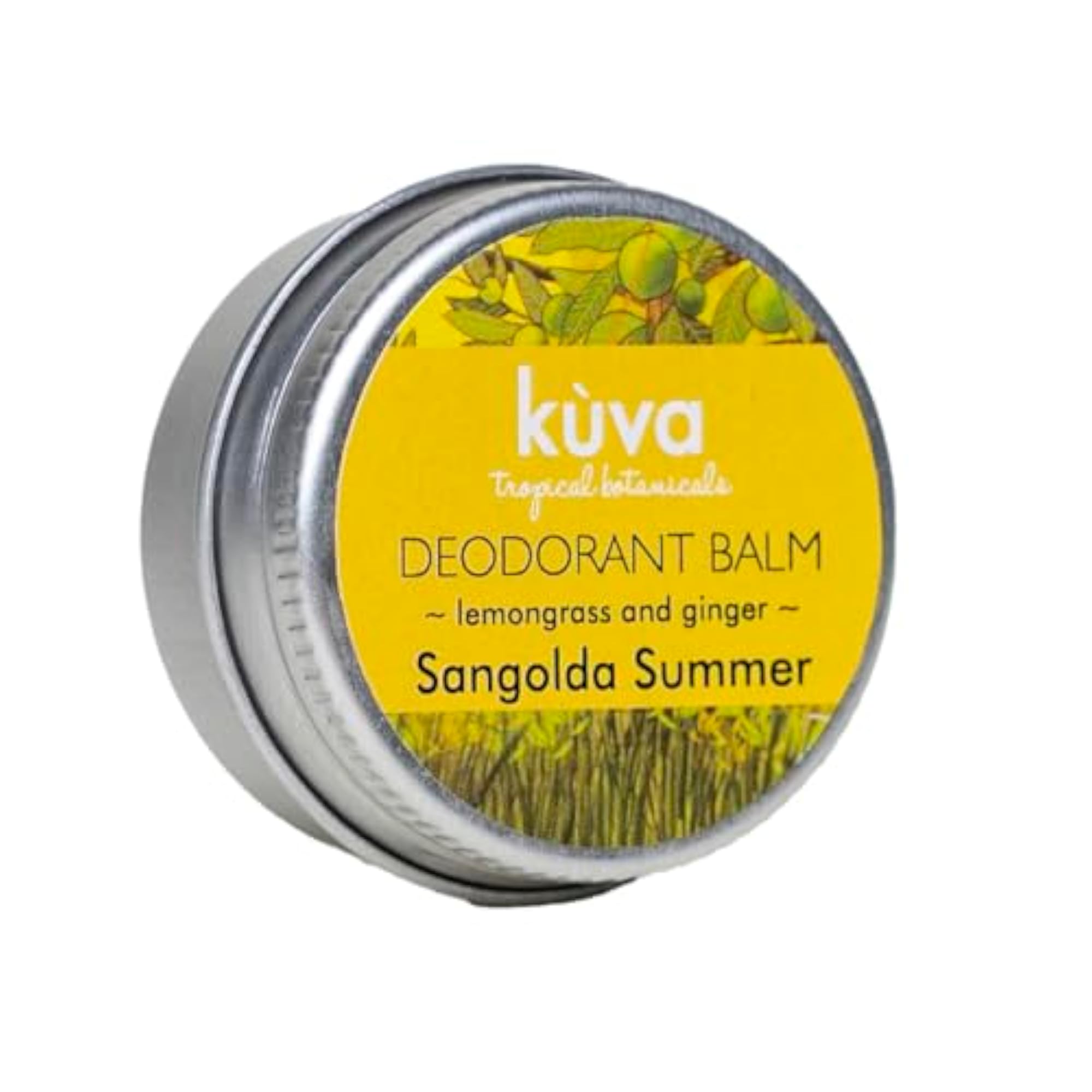 Natural Lemongrass & Ginger Deodorant for Men & Women