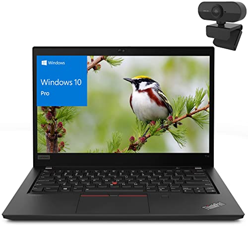 Special Lenovo ThinkPad T14 Business Laptop, 14 UHD (3840x2160) IPS 500nits Glossy HDR 400, Quad-Core i7-10610U, 16GB DDR4 RAM, 512GB PCIe SSD, WiFi 6, Fingerprint Reader, Windows 10 Pro, External Webcam Limited Lenovo ThinkPad T14 Business Laptop, 14 UHD (3840x2160) IPS 500nits Glossy HDR 400, Quad-Core i7-10610U, 16GB DDR4 RAM, 512GB PCIe SSD, WiFi 6, Fingerprint Reader, Windows 10 Pro, External Webcam