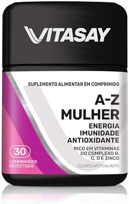 Multivitaminico Vitasay AZ Mulher com 30 comprimidos