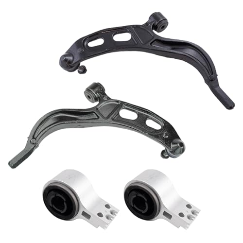 TRQ Front Lower Control Arm Set with Ball Joints for 2010-2012 Ford Flex MKT