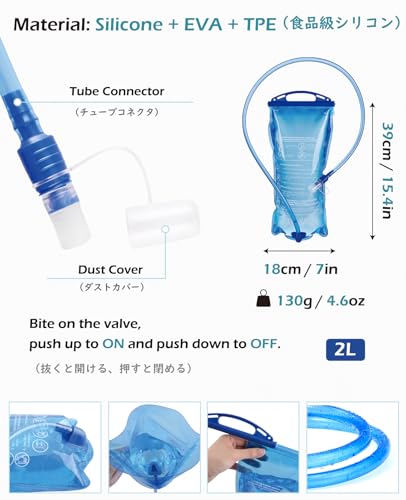 Image of TRIWONDER Hydration Vest Running Backpack for Men & Women, Water Pack for Hiking, Camping, Climbing & Cycling, Lightweight Daypack