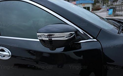 2pcs Car Chrome Rearview Side Mirror Cover Trim Strip Compatible for Nissan Murano 2015-2023