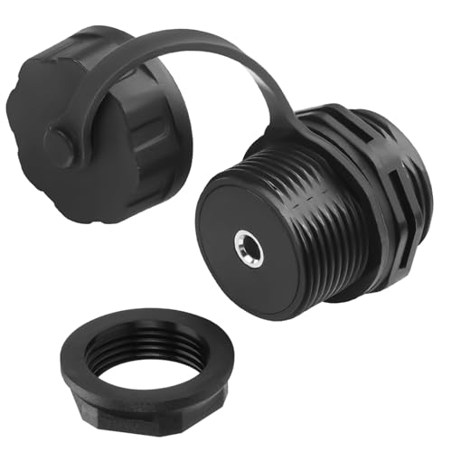 Conector estéreo impermeable TRS 3.5mm hembra a hembra miniatura 1