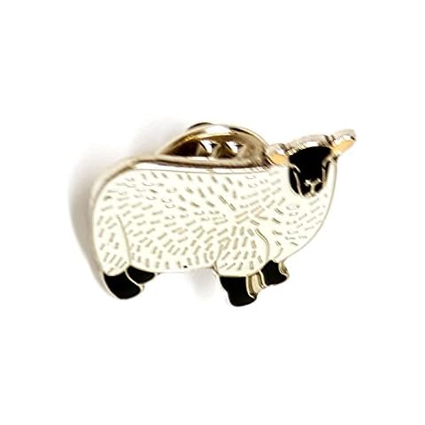 Sheep Farm Animal Baa Ewe Lamb Ram Metal Enamel Pin Badge Brooch Cover