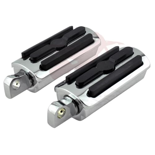 Repose-pieds en métal robuste 10mm pour customisations de moto - 2