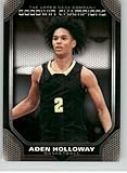 MultiSport Trading Card 2024 Upper Deck Goodwin Champions Glossy Black #22 Aden Holloway Basketball EX+ Excellent