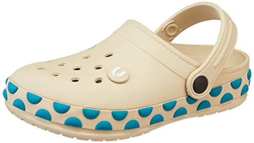 Image of URJO GEMS Kid's Clogs /Sandals with Adjustable Back Strap Ultra Soft & Flexibility Anti Skid Comfortable Waterproof Daily Mules Clogs /Sandals Boy's & Girl's