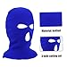 KUYYFDS Ski Mask Balaclava Blue Cycling Mask for Face Neck 2PCS 3 Holes Robber Mask Knitted Warm Ski Mask for Men Women Skiing Accessories for Winter Outdoor Sport
