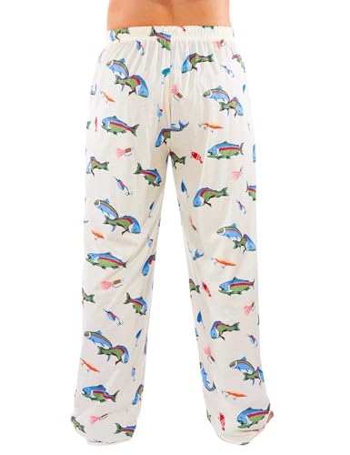 Vogseek Mens Pajama Pants, Funny Lounge Pj for Men, Men's Separate Bottoms with Pockets3