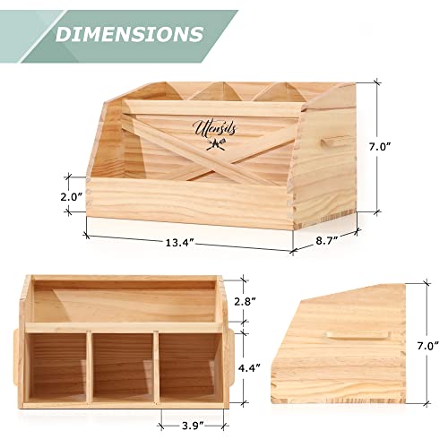 Organizador de utensilios de cocina con 50% de descuento