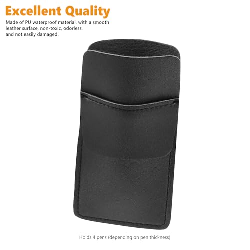 Dohia D1-2309-JYPGBT Pocket Protector Pu Leather Pocket Pen Holder Organizer Pouch thumb #2