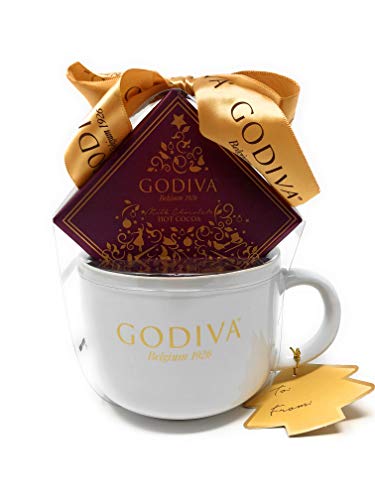 Godiva Chocolate Milk Chocolate Hot Cocoa and Oversized Mug Set - Green