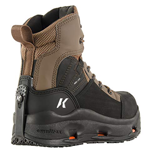 Korkers Buckskin Men's Wading Boots - Durable and Non-Corrosive - Includes Interchangeable Felt & Kling-On Soles2