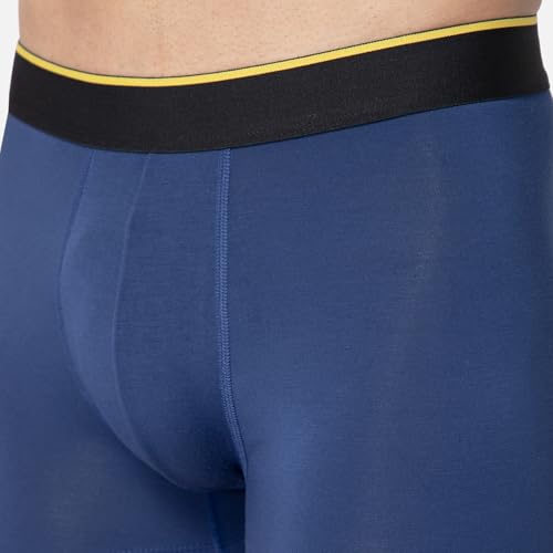 Image of Bummer Men's Finest Modal Underwear with Ultra Soft 4-Way Stretch Fabric for Ultimate Comfort - Anti-Bacterial & Breathable Solid Trunks Innerwear Combo Pack for Men