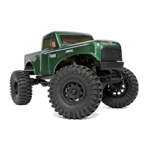 Image of Redcat Racing Ascent 18 Brushless RC Rock Crawler - 4WD 1 /18 RC Crawler with Portal Axles, High Steer Geometry, Waterproof ESC, LiPo Battery, RTR Hobby Grade RC Truck 4x4 - Green