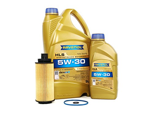 BLAU J1A2751-B Motor Oil Change Kit - Compatible with 2016-18 GMC Canyon w/ 4 Cylinder 2.8L Diesel Engine