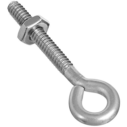 Image of National Hardware N221-564 2161BC Eye Bolt in Stainless Steel, 3 /16 inch x 2 inch