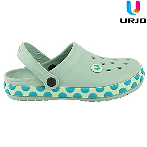 Image of URJO GEMS Kid's Clogs /Sandals with Adjustable Back Strap Ultra Soft & Flexibility Anti Skid Comfortable Waterproof Daily Mules Clogs /Sandals Boy's & Girl's