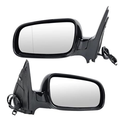 Rétroviseur extérieur chauffant Golf MK4 1997-2007, miroir thermique noir 1 paire