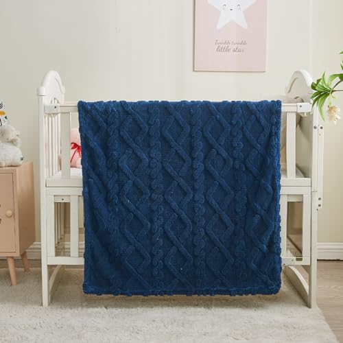 Kmuset Kids Blanket For Boys Girls 30 X 40 Inches, Soft Cozy Fuzzy Swaddle 3D Jacquard Throw Blanket thumb #4