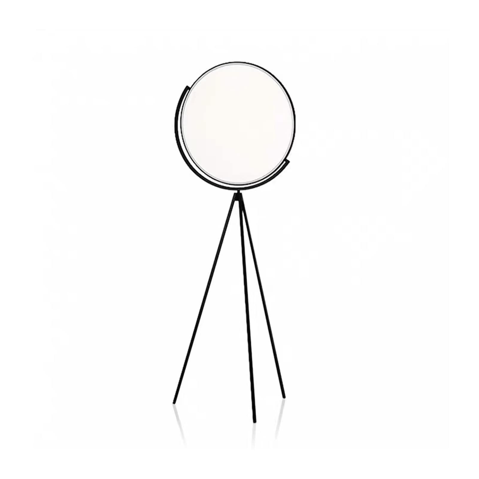 LJHFG63KUYT Standing Lamps Simple Floor Lamp, Living Room Decorative, Vertical Desk, Circular, Tripod (Excluding Light Source) Decorate