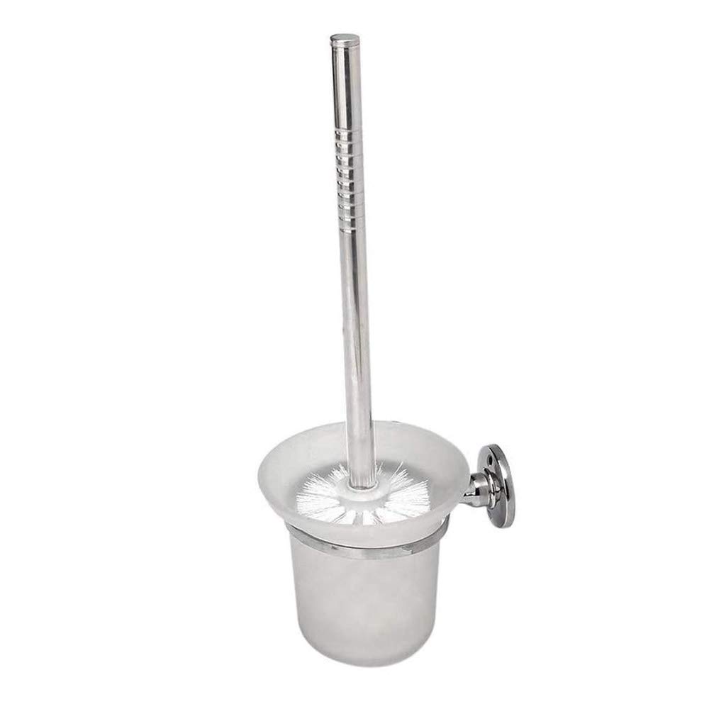 Toilettes porte-brosse mural brosse WC ronde avec verre givré pour sanitaire