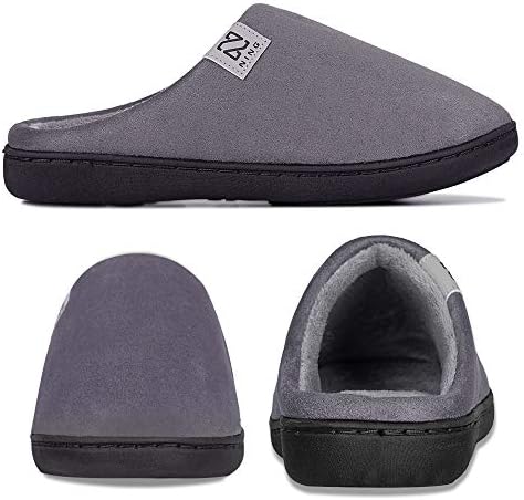 WateLves Men's and Women's Classic Memory Foam Slippers Comfort Plush Lining House Shoes for Indoor & Outdoor (Taro Purple, 36/37) | Image 2