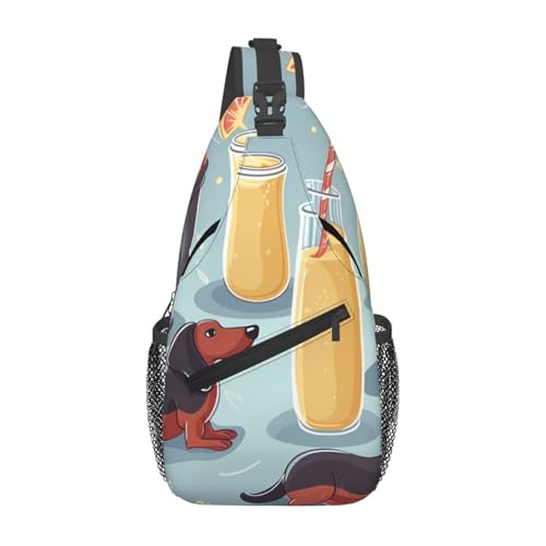 Bolso cruzado para hombre y mujer, mochila bandolera