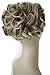 Produktbild PRETTYSHOP Dutt Haarteil Zopf Haarknoten Hepburn-Dutt Haargummi Hochsteckfrisuren Gewellt Blond Mix HK112
