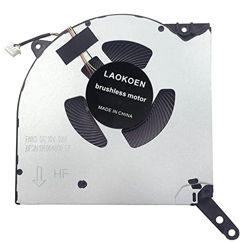 Image of New Replacement Cooling Fans for Lenovo Legion 5 Pro 16ACH6H R9000P 2021H RTX3060 RTX3070 Model Gaming Laptop Series CPU GPU Fan (4-Pin 4-Wire) 10V 0.8A FNKF DFSAL12E164860 FNKD DFSAL12E064860