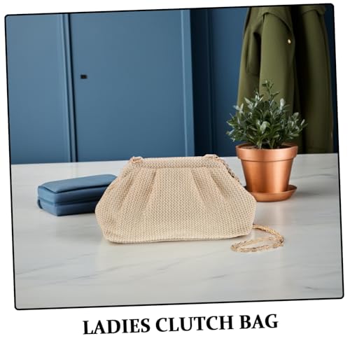 Pochette nuage femme sac de soirée plissé finis les sacs encombrants en fête