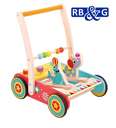 carrito andador madera