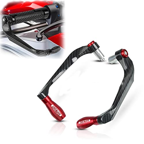 Protège-Mains de Moto Universel Protecteur Levier Frein Embrayage Guidon XSR900 Rosso