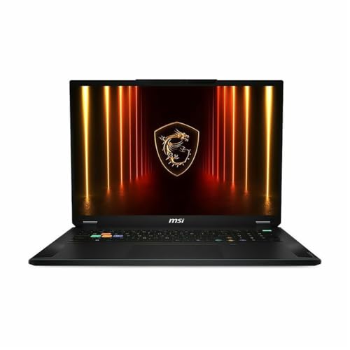 Image of msi Stealth A18 AI+ A3HWIG-028US 18 inch UHD+ 120Hz Gaming Laptop, AMD Ryzen 9 365 2.0GHz, 32GB RAM, 2TB SSD, NVIDIA GeForce RTX 5080 16GB, Windows 11 Pro, Midnight Black