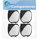 4-Pack DCF-11 Filter Replacement for Eureka Quick UP 71B, 71, 41A, 70A, 71A, 71AV & Eureka 39657,...
