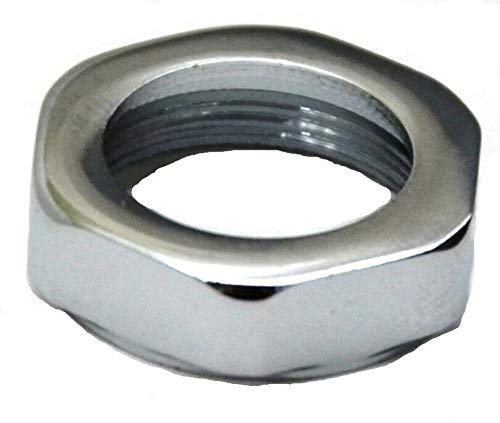 Image of GG Grand General 67120 Chrome Starter Button Face Nut for Peterbilt 370 & 359 Series