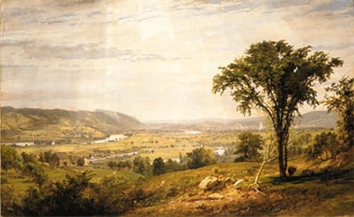 Toile Wyoming Valley Jasper Cropsey affiche d'art aux finitions premium