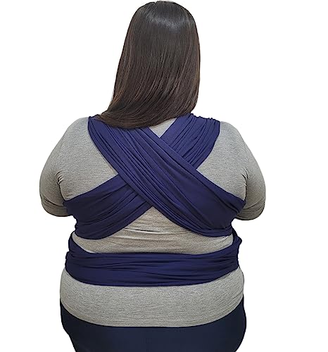Wrap Sling Plus Size Canguru 7 Metros GG Azul Marinho