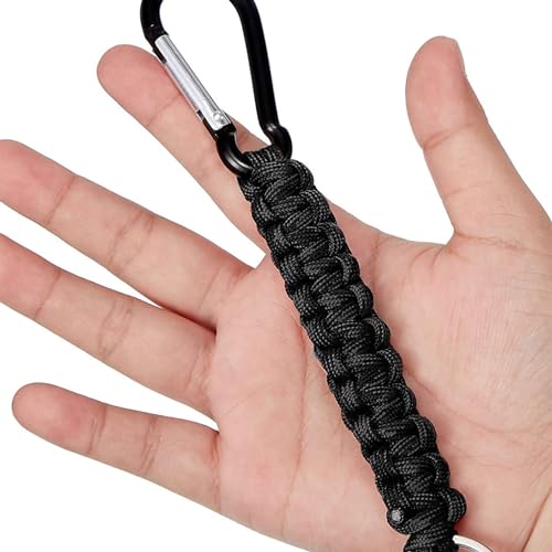 Paracord Set, 26 Stück 4mm Paracord 550 Nylonschnur, 26 Farben 3M Multifunktionale Nylonseile Zeltseil, Paracord Schnur für DIY Armband, Schlüsselbund, Camping Outdoor Sport
